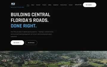 NRX Asphalt website