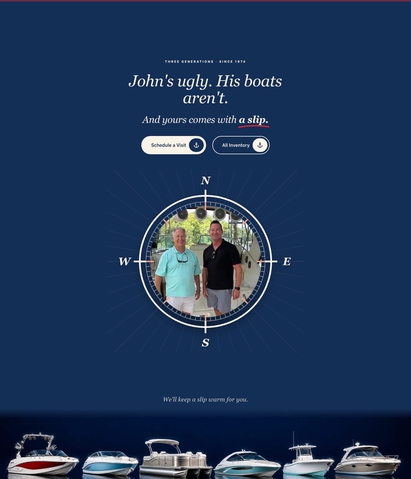 Ugly John's Custom Boats website